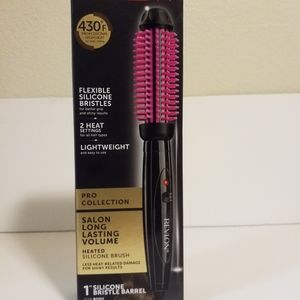 Revlon Heated Silicone Styling Brush 1 In